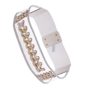 🆕 Trendy Gold Braided Elastic Back Belt